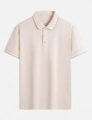 Áo polo nam ngắn tay thêu logo ở ngực