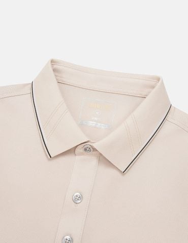 Áo polo nam ngắn tay thêu logo ở ngực