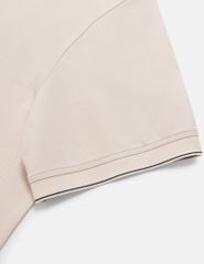 Áo polo nam ngắn tay thêu logo ở ngực