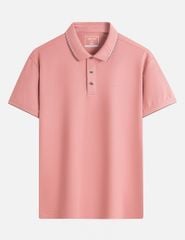 Áo polo nam ngắn tay thêu logo ở ngực