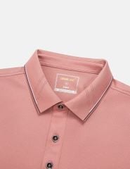Áo polo nam ngắn tay thêu logo ở ngực