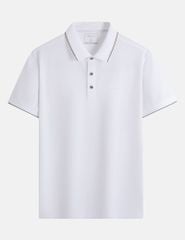 Áo polo nam ngắn tay thêu logo ở ngực