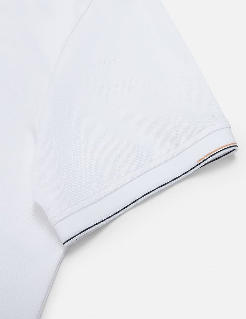 Áo polo nam ngắn tay thêu logo ở ngực