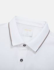 Áo polo nam ngắn tay thêu logo ở ngực