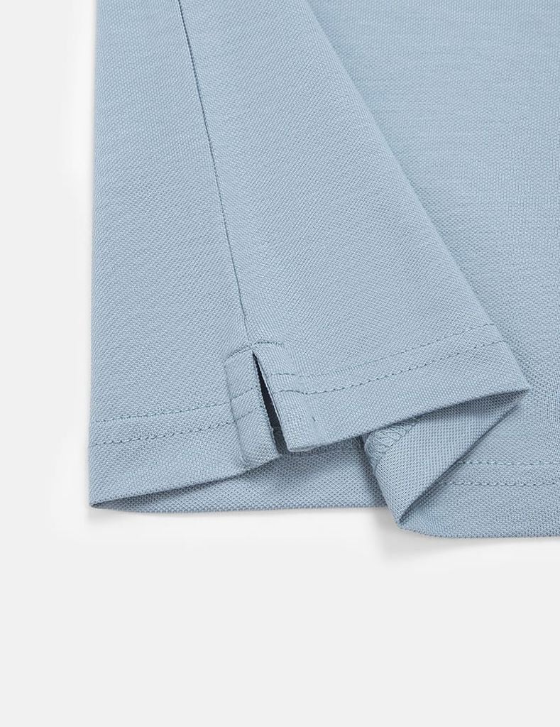 Áo polo nam ngắn tay hình in trước ngực