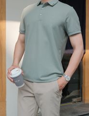 Quần khaki nam thêu trang trí hai bên sườn