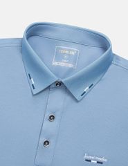 Áo polo ngắn tay nam thêu logo trước ngực