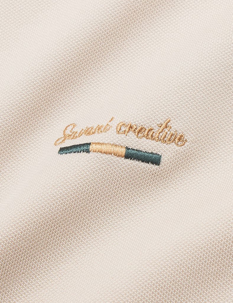 Áo polo ngắn tay nam thêu logo trước ngực