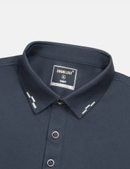 Áo polo ngắn tay nam thêu logo trước ngực