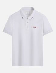 Áo polo ngắn tay nam thêu logo trước ngực