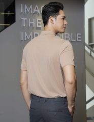 Quần khaki nam thêu trang trí hai bên sườn