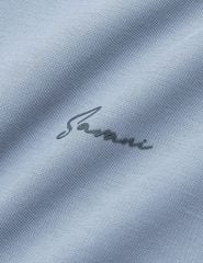 Áo polo ngắn tay nam dệt phối màu in logo trước ngực