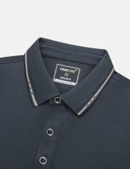 Áo polo ngắn tay nam logo ép công nghệ trước ngực