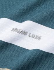 Áo phông có cổ ngắn tay nam dệt kẻ