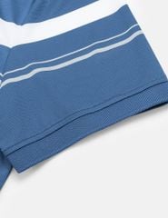 Áo phông có cổ ngắn tay nam dệt kẻ