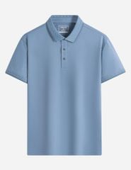 Áo polo nam ngắn tay in logo công nghệ