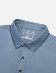 Áo polo nam ngắn tay in logo công nghệ