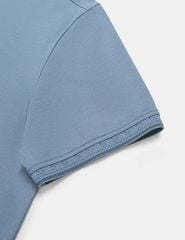 Áo polo nam ngắn tay in logo công nghệ