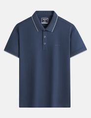 Áo polo nam ngắn tay in logo công nghệ
