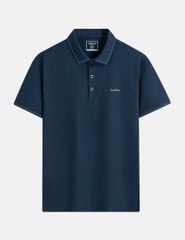 Áo polo nam cổ bo phối line quanh cổ
