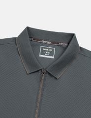 Áo polo ngắn tay nam cổ bo khóa cổ