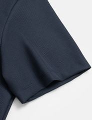 Áo polo nam ngắn tay cổ ép in tại nẹp cổ