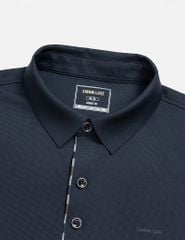 Áo polo nam ngắn tay cổ ép in tại nẹp cổ