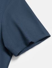 Áo polo nam ngắn tay cổ ép in tại nẹp cổ