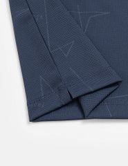 Áo polo nam ngắn tay cổ dệt in tràn