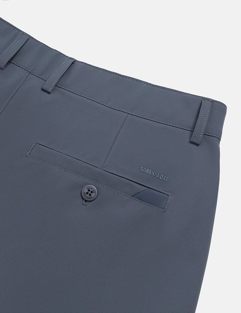 Quần short golf nam cạp chun họa tiết