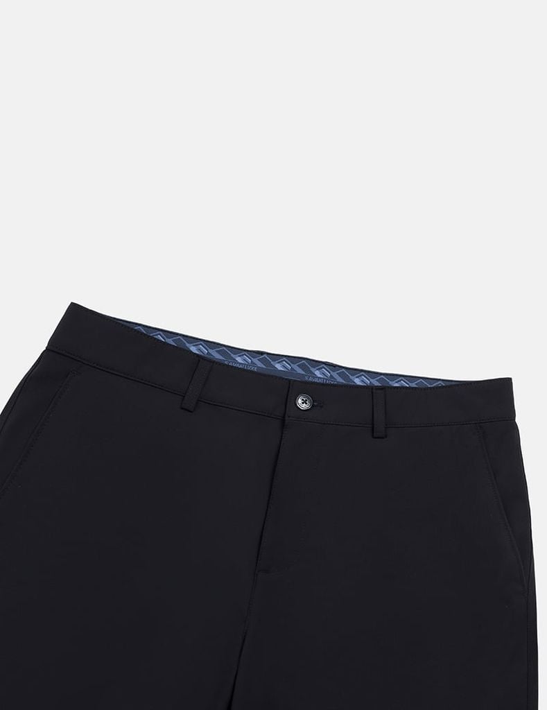 Quần short golf nam cạp chun họa tiết