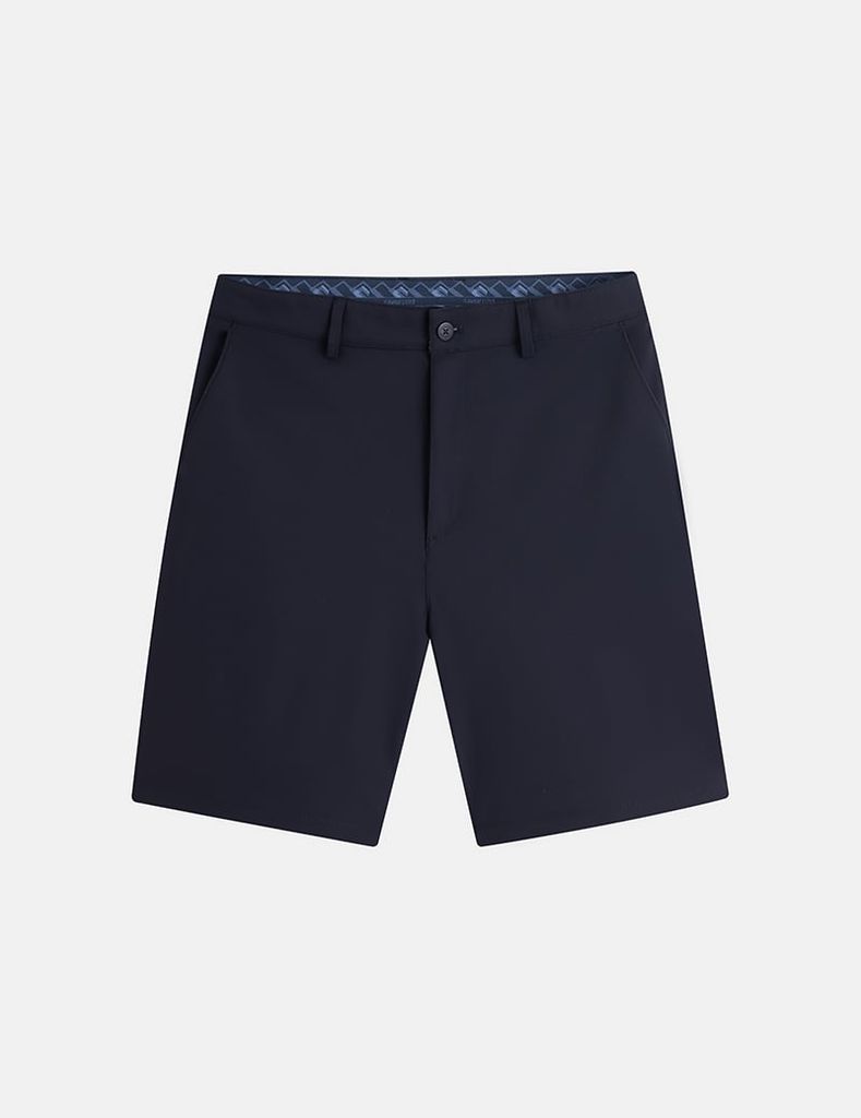Quần short golf nam cạp chun họa tiết