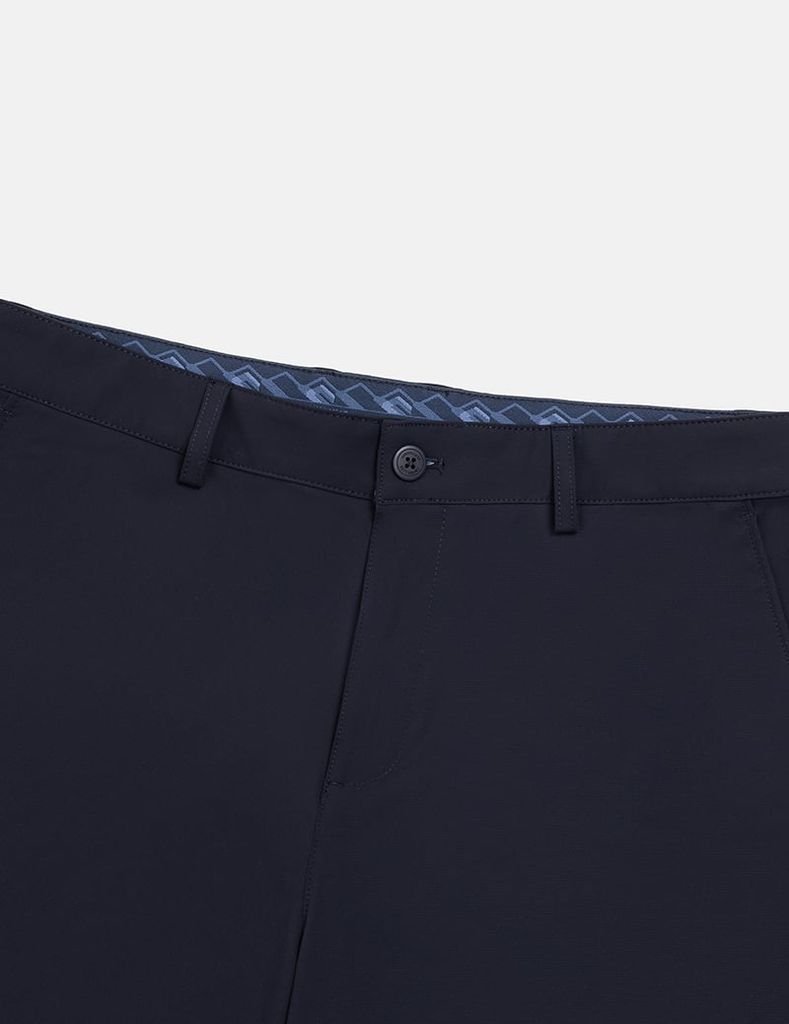 Quần short golf nam cạp chun họa tiết
