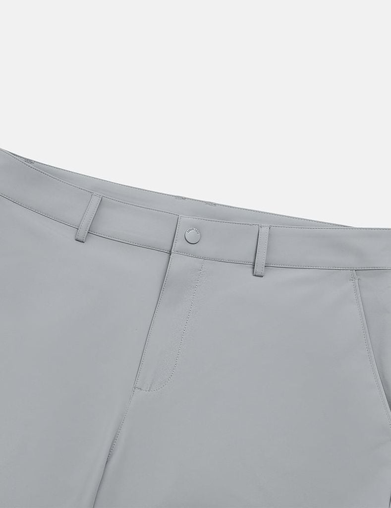 Quần short golf nam trang trí pack cao su túi sau