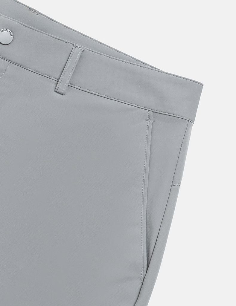 Quần short golf nam trang trí pack cao su túi sau