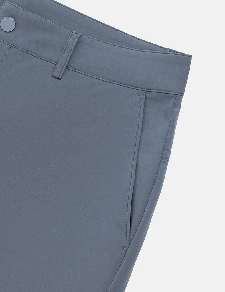 Quần short golf nam trang trí pack cao su túi sau