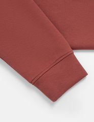 Áo nỉ cổ tròn nam hình in trước ngực dáng rộng