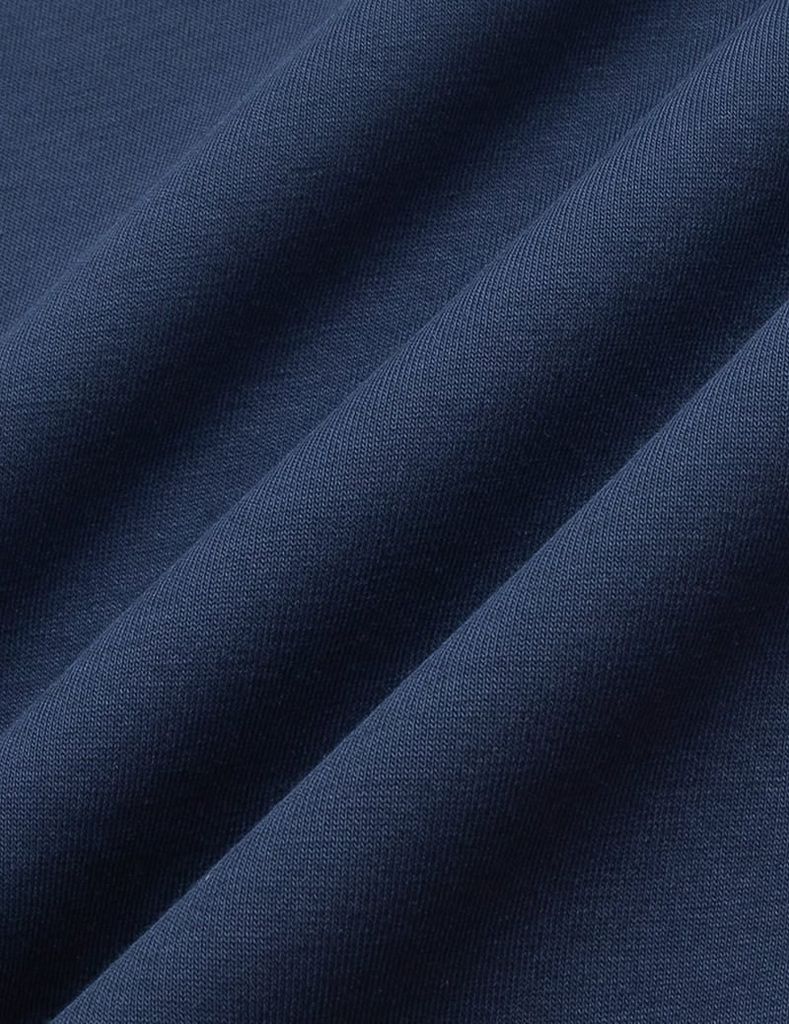 Áo nỉ cổ tròn nam phối dọc 2 bên tay in logo trước ngực