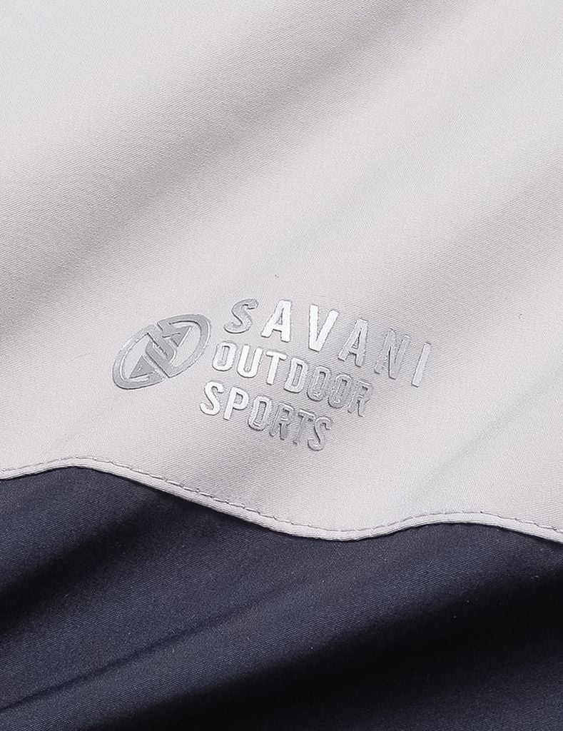 Áo gió không mũ nam phối màu