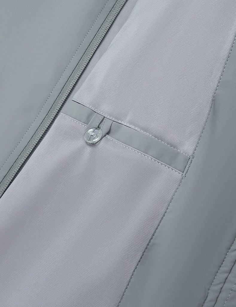 Áo gió nam không mũ phối vai