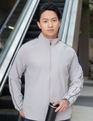 Áo gió nam không mũ phối vai