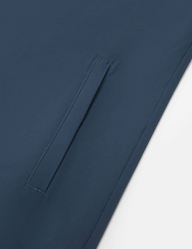 Áo gió nam không mũ phối vai