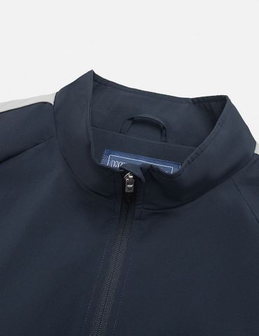 Áo gió nam không mũ phối vai