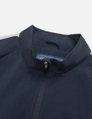 Áo gió nam không mũ phối vai