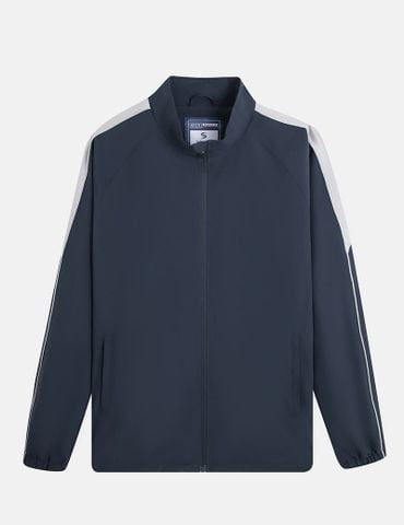 Áo gió nam không mũ phối vai