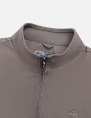 Áo khoác lót lông nam cổ dựng logo ngực