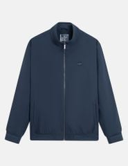 Áo khoác lót lông nam cổ dựng logo ngực