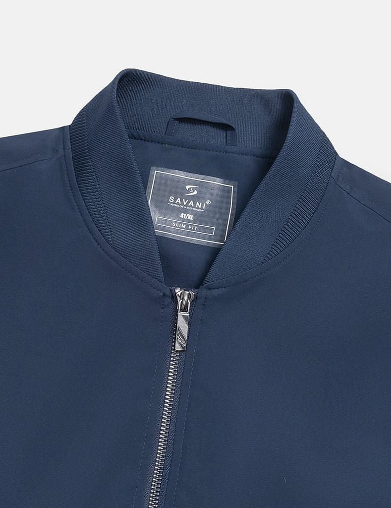 Áo khoác nam lót lông cổ bomber