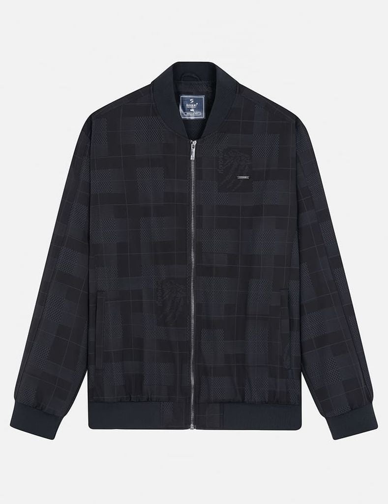 Áo khoác nam lót lông cổ bomber