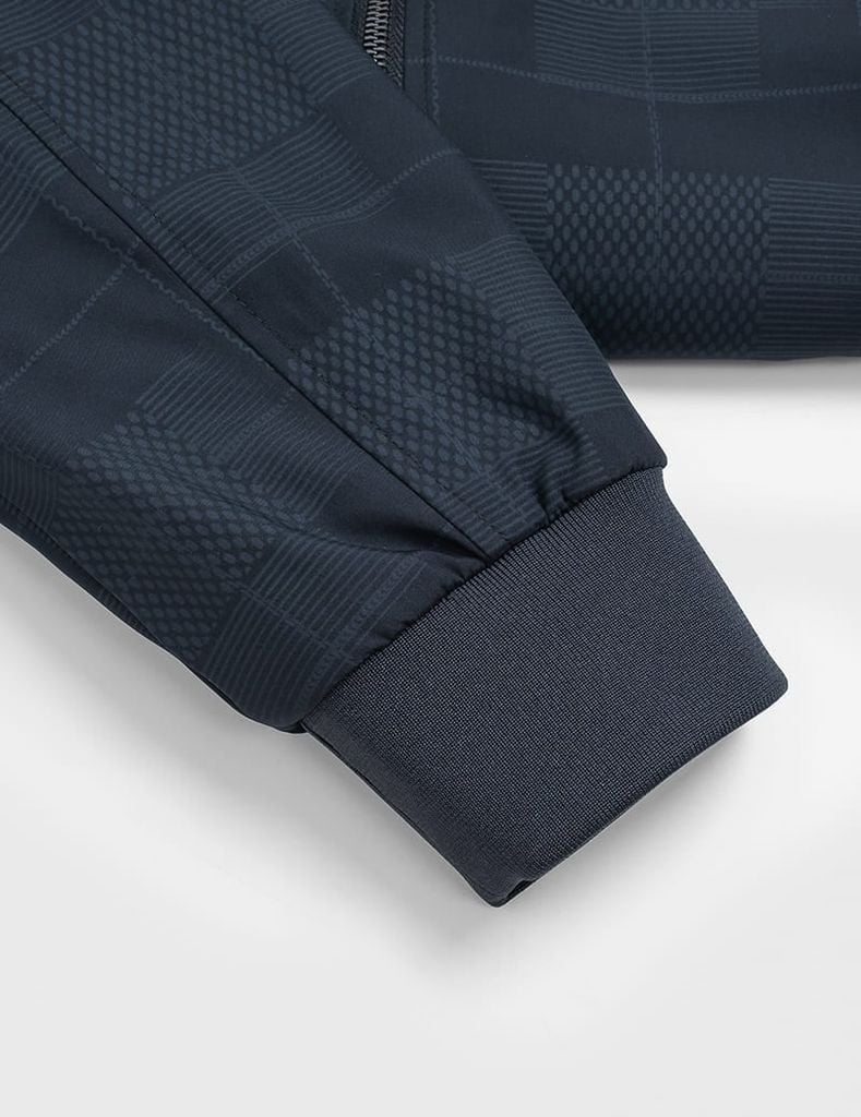 Áo khoác nam lót lông cổ bomber